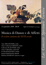 Musica di Danze e di Affetti, il Violino italiano del XVII secolo