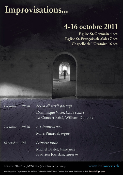 Festval improvisation, Dominique Visse, William Dongois, Marc Pinardel, Hadrien Jourdan, Michel Bastet