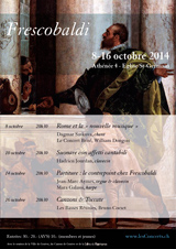 Festival Frescobaldi : William Dongois, Hadrien Jourdan, Jean-Marc Aymes, Bruno Cocset