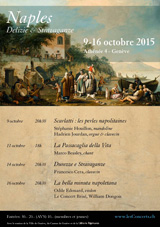 4 concerts au tour de la musique napolitaine, avec Marco Beasley, William Dongois, Francesco Cera, Odile Edouard et Hadrien Jourdan