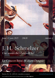 J. H. Schmelzer, le Concert Brisé, William Dongois