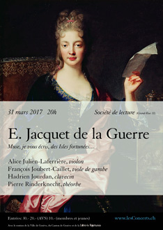 Affiche — Elisabeth Jacquet de la Guerre