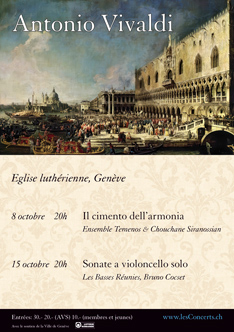 Affiche — Sonate a violoncello solo
