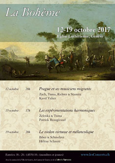 Affiche — Prague et ses musiciens migrants