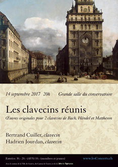 Affiche — Les clavecins réunis