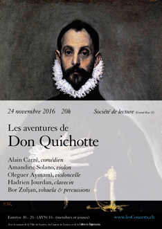 Affiche — Les aventures de Don Quichotte