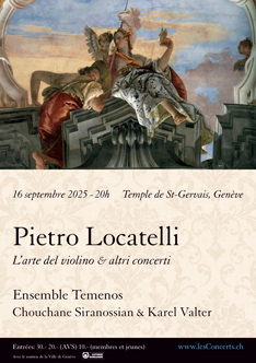 Affiche — L’arte del violino & altri concerti